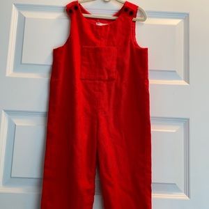 Boys corduroy overalls